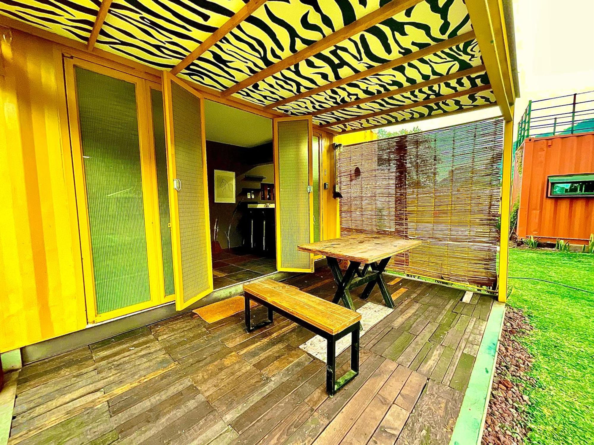 Container House Aparthotel Tlayacapan Luaran gambar